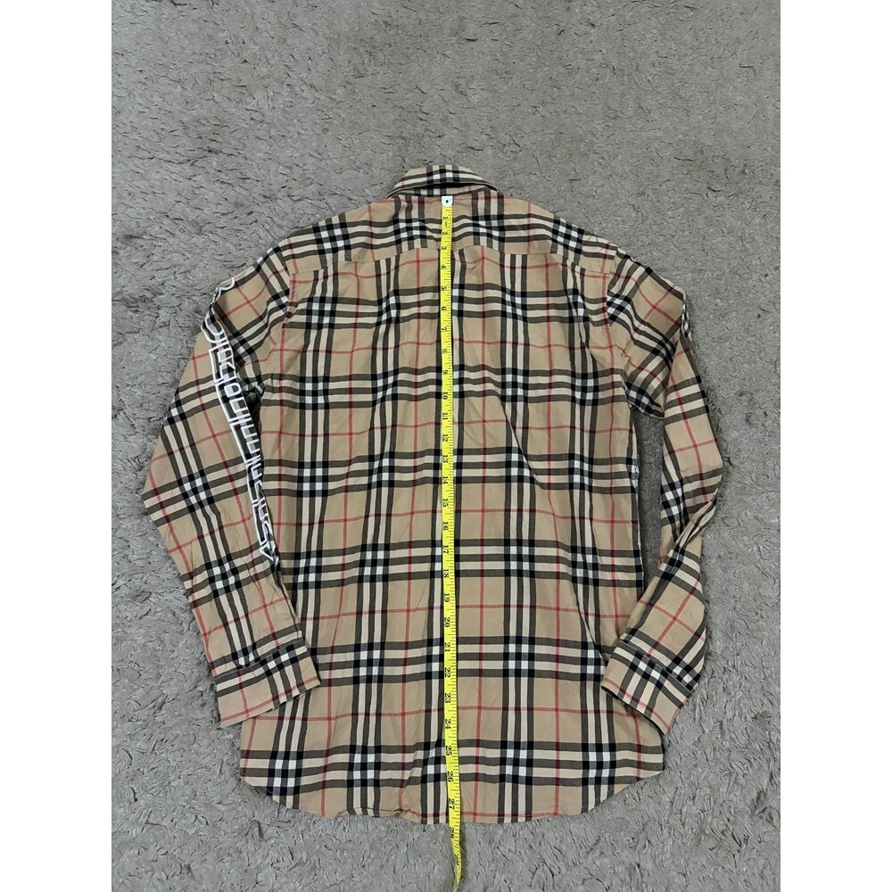 Burberry Brit Women's Brown Nova Check Shirt Size Small - Picture 7 of 7